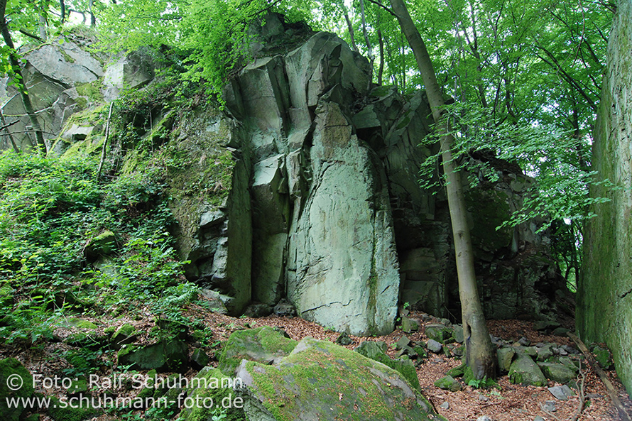 Siebengebirge, Steinbruch am Stenzelberg